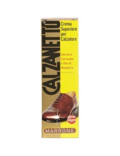 CREMA LUCIDA SCARPA CALZANETTO MARRONE ML 50