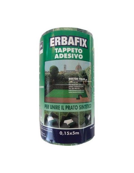 NASTRO PRATO ERBA SINTETICA ADESIVO ERBAFIX BOSTON TNT CM 15 ML 5