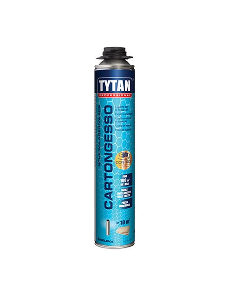 SCHIUMA POLIURETANICA CARTONGESSO TYTAN PISTOLA ML 840
