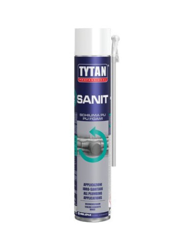 SCHIUMA POLIURETANICA SANIT TYTAN MANUALE ML 750
