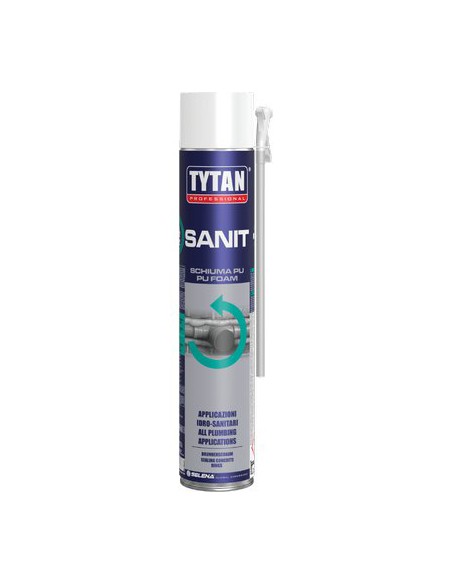 SCHIUMA POLIURETANICA SANIT TYTAN MANUALE ML 750