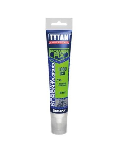 POWER FIX 1000 USI TUBETTO TYTAN BIANCO ML 80