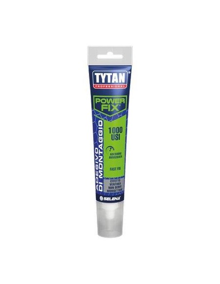 POWER FIX 1000 USI TUBETTO TYTAN BIANCO ML 80