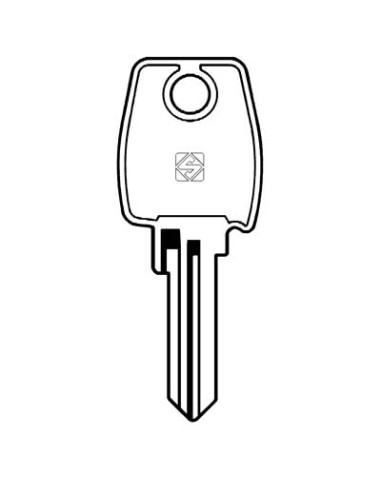 CHIAVE PIATTA L&F LF16R SILCA ACCIAIO NICHELATO