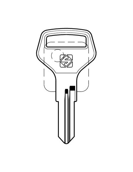 CHIAVE PIATTA MARS MAR1 SILCA ACCIAIO NICHELATO