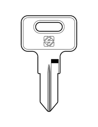 CHIAVE PIATTA MOBELLA MBL1 SILCA ACCIAIO NICHELATO