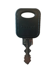 CHIAVE PIATTA POTENT 6000K ORIGINALE OTTONE NICHELATO