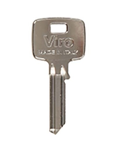 CHIAVE PIATTA VIRO 039A ORIGINALE OTTONE NICHELATO