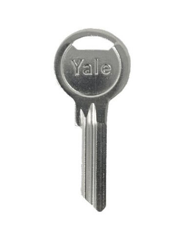 CHIAVE PIATTA YALE Y0101 ORIGINALE OTTONE NICHELATO
