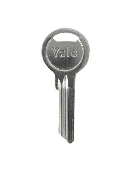 CHIAVE PIATTA YALE Y0101 ORIGINALE OTTONE NICHELATO