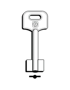CHIAVEA POMPA SIAS 5SAS1 SILCA OTTONE NICHELATO