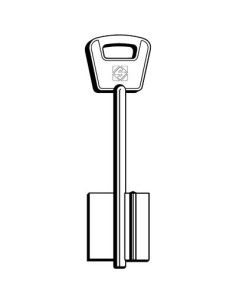 CHIAVE DOPPIA MAPPA BETA 5BE1 SILCA OTTONE NICHELATO