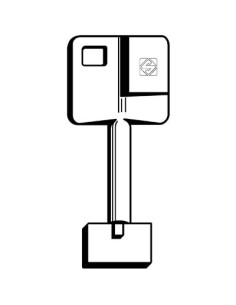 CHIAVE A POMPA YALE 5YA1 SILCA OTTONE NICHELATO