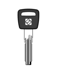 CHIAVE PUNZONATA CISA CS156AP SILCA OTTONE NICHELATO