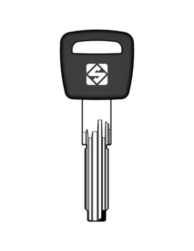 CHIAVE PUNZONATA CISA CS158AP SILCA OTTONE NICHELATO