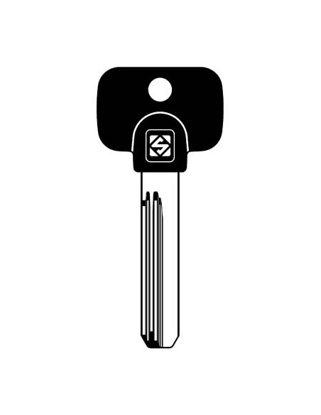 CHIAVE PUNZONATA MULTLOCK MTK4P SILCA ALPACCA