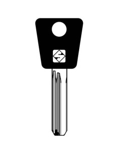 CHIAVE PUNZONATA MULTLOCK MTK15RAP SILCA OTTONE NICHELATO