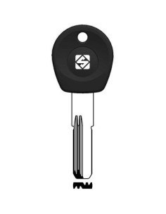 CHIAVE PUNZONATA MO2RP SILCA OTTONE NICHELATA