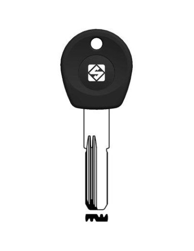 CHIAVE PUNZONATA MO2RP SILCA OTTONE NICHELATA