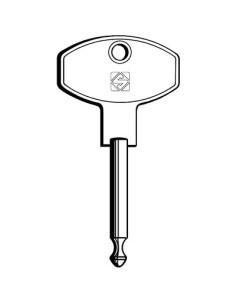 CHIAVE A CROCE OMEC XOM2 SILCA ACCIAIO NICHELATO