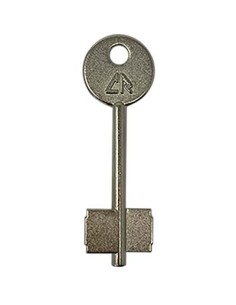 CHIAVE DOPPIA MAPPA CR 11 ORIGINALE OTTONE NICHELATO