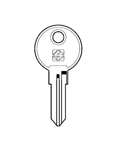 CHIAVE PIATTA ABUS AB43 SILCA ACCIAIO NICHELATO