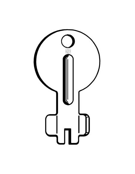 CHIAVE PIATTA FIAM AFI1 SILCA ACCIAIO NICHELATO