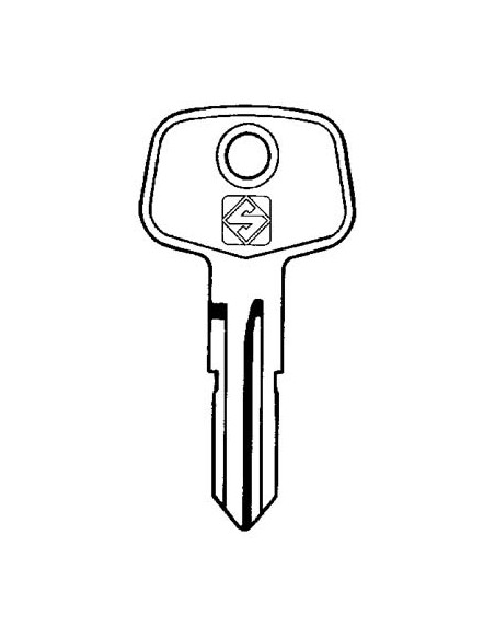 CHIAVE PIATTA BLAU BT2 SILCA ACCIAIO NICHELATO