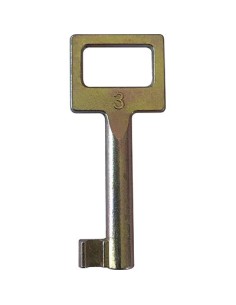 CHIAVE POSTA FEMMINA 2500 N°4 ZAMA TROPICALAIZZATA