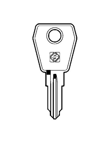 CHIAVE PIATTA L&F LF30R SILCA ACCIAIO NICHELATO