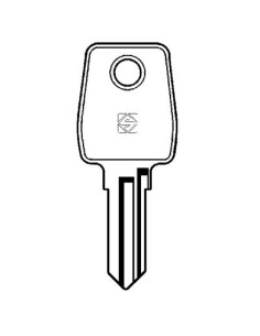 CHIAVE PIATTA L&F LF23R SILCA ACCIAIO NICHELATO