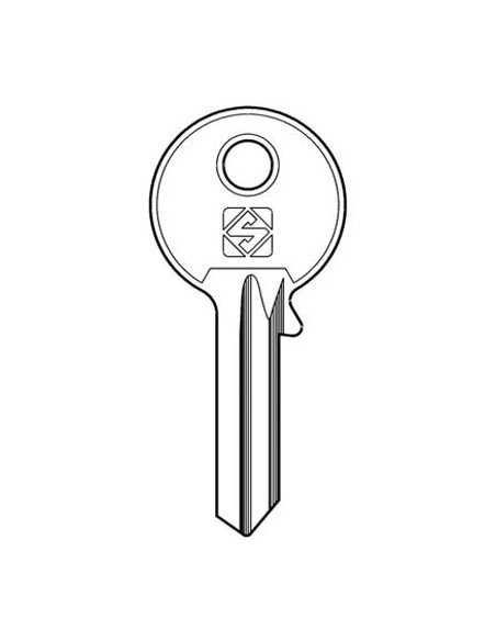 CHIAVE PIATTA WELKA WE3R SILCA OTTONE NICHELATO