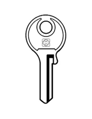 CHIAVE PIATTA YETI YT9 SILCA OTTONE NICHELATO