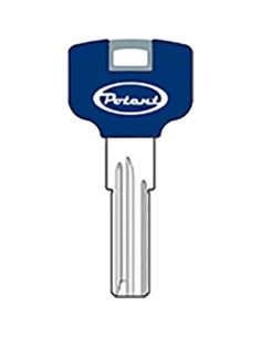 CHIAVE PUNZONATA POTENT 3400KB ORIGINALE OTTONE NICHELATO