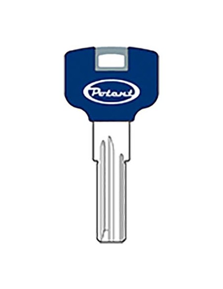 CHIAVE PUNZONATA POTENT 3400KB ORIGINALE OTTONE NICHELATO