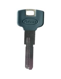 CHIAVE PUNZONATA POTENT 3200KN ORIGINALE OTTONE NICHELATO