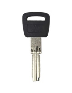 CHIAVE PUNZONATA CISA 00620.90 ORIGINALE OTTONE NICHELATO CS62AP