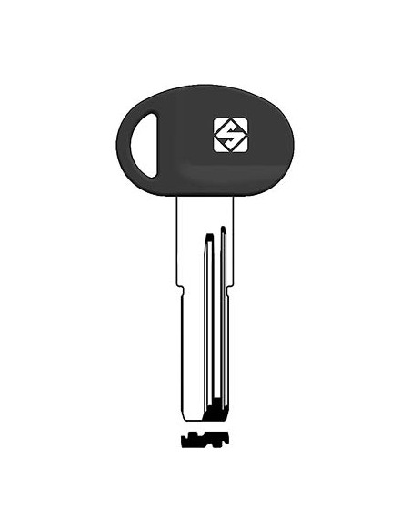 CHIAVE PUNZONATA MOTTURA MT9CP SILCA OTTONE NICHELATO