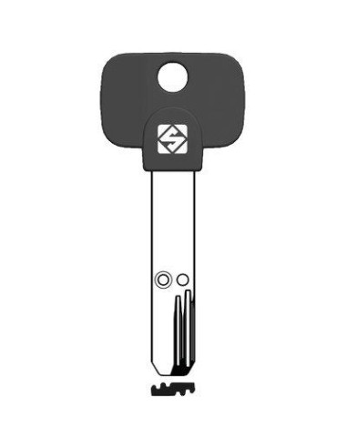 CHIAVE PUNZONATA MULTILOCK MTK19P SILCA ALPACCA