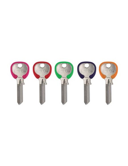 CHIAVE PIATTA AGB AGB1RDZ SILKY SILCA OTTONE NICHELATO