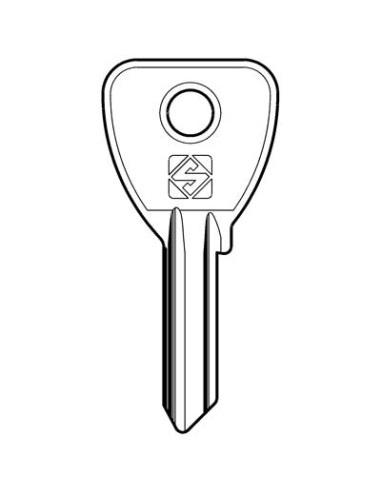 CHIAVE PIATTA OMEC OC074 SILCA ACCIAIO NICHELATO