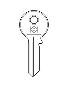 CHIAVE PIATTA VIRO VI080 SILCA ACCIAIO NICHELATO