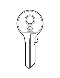 CHIAVE PIATTA VIRO VI084 SILCA ACCIAIO NICHELATO