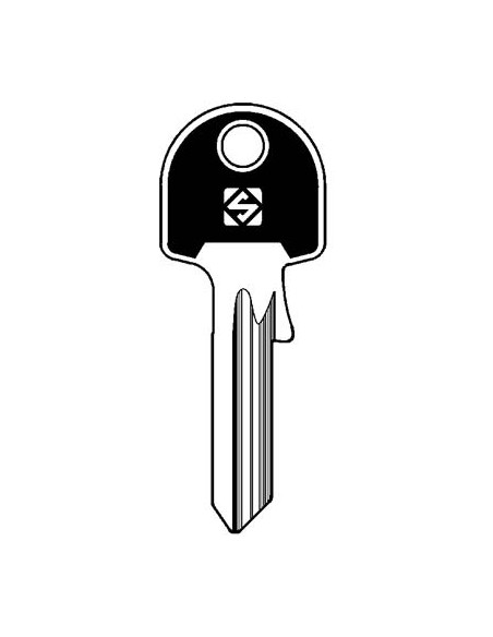 CHIAVE PIATTA UNIVERSALE UL051SL SLIM SILCA OTTONE NICHELATO