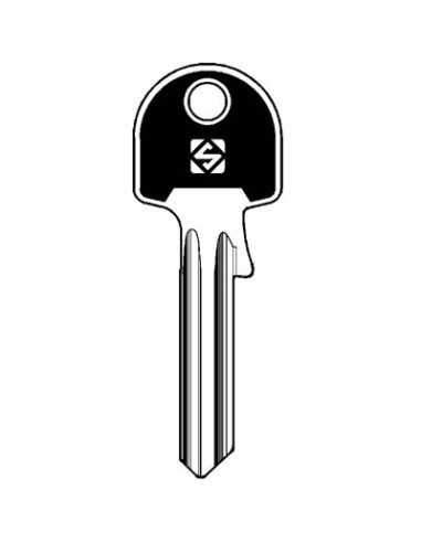 CHIAVE PIATTA UNIVERSALE UL054SL SLIM SILCA OTTONE NICHELATO