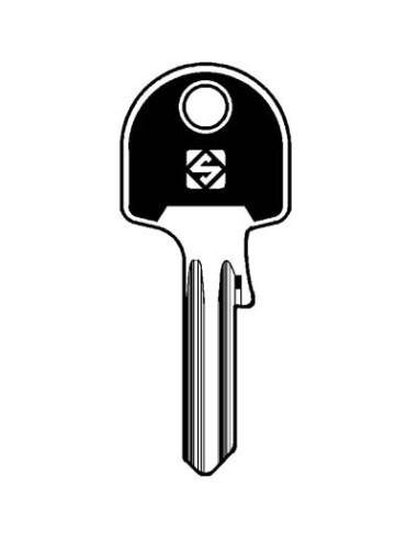 CHIAVE PIATTA UNIVERSALE UL058SL SLIM SILCA OTTONE NICHELATO