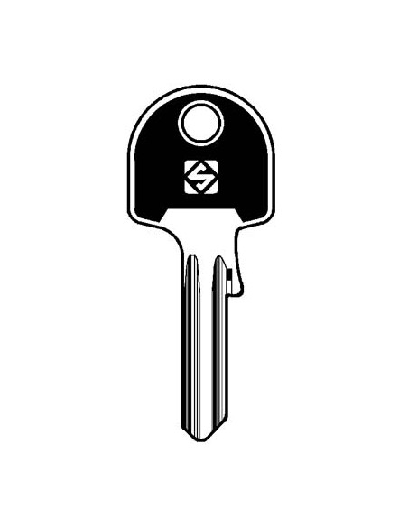 CHIAVE PIATTA UNIVERSALE UL058SL SLIM SILCA OTTONE NICHELATO