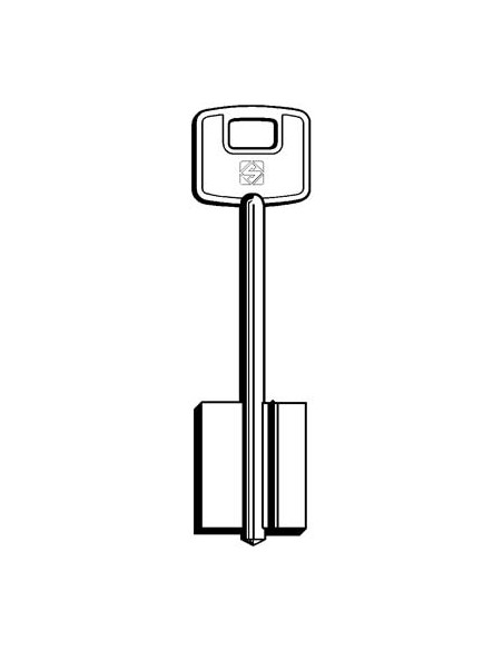 CHIAVE DOPPIA MAPPA CISA 5CS1 SILCA OTTONE NICHELATO