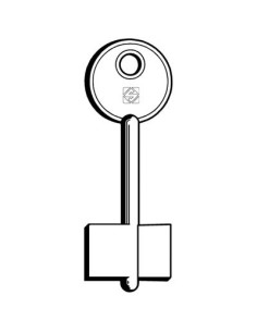 CHIAVE DOPPIA MAPPA CR R SILCA OTTONE NICHELATO
