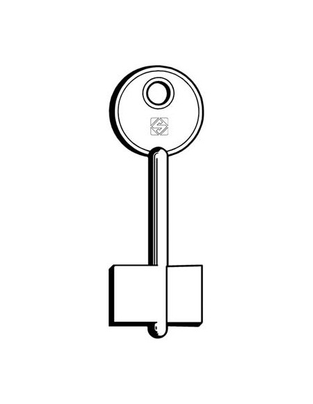 CHIAVE DOPPIA MAPPA CR R SILCA OTTONE NICHELATO